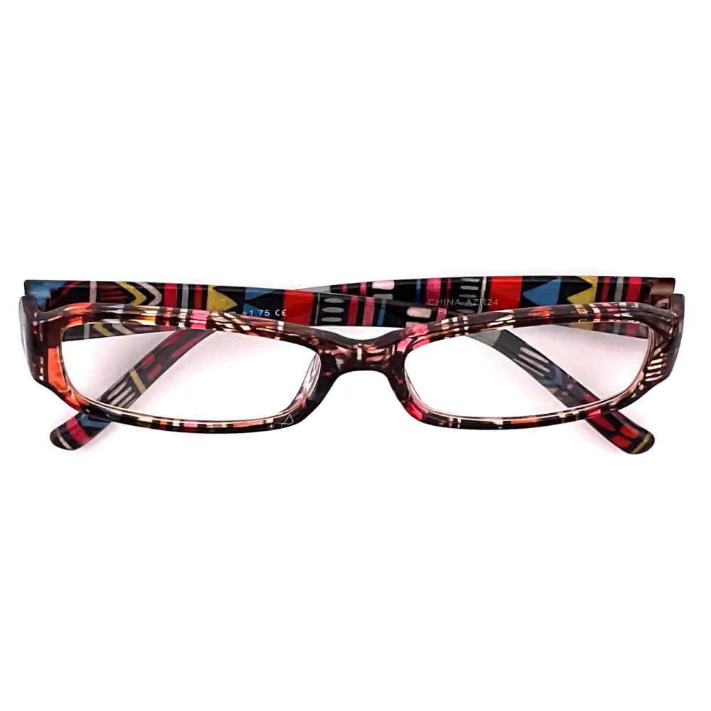 Aztec Print Reading Glasses with Matching Case