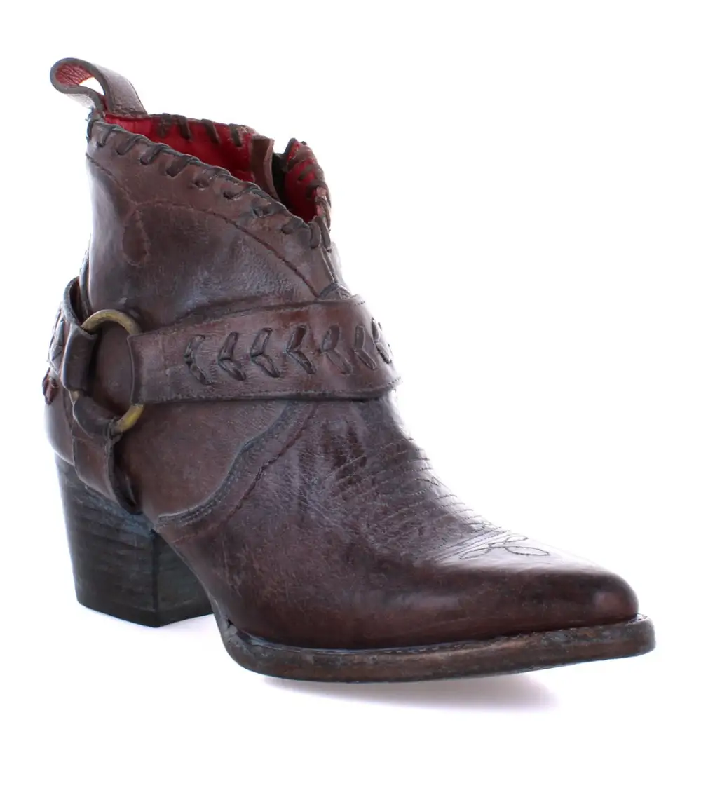 Harness Woven Western Boots