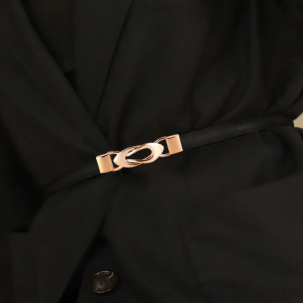 Understated Slim Profile Buckle Belt