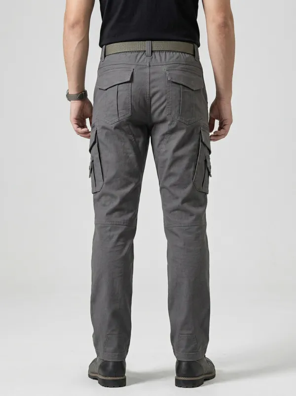 Everyday Clean-Line Men's Multi-Pocket Waterproof Tactical Cargo Pants