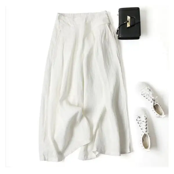 High Waist Wide Leg Baggy Pants