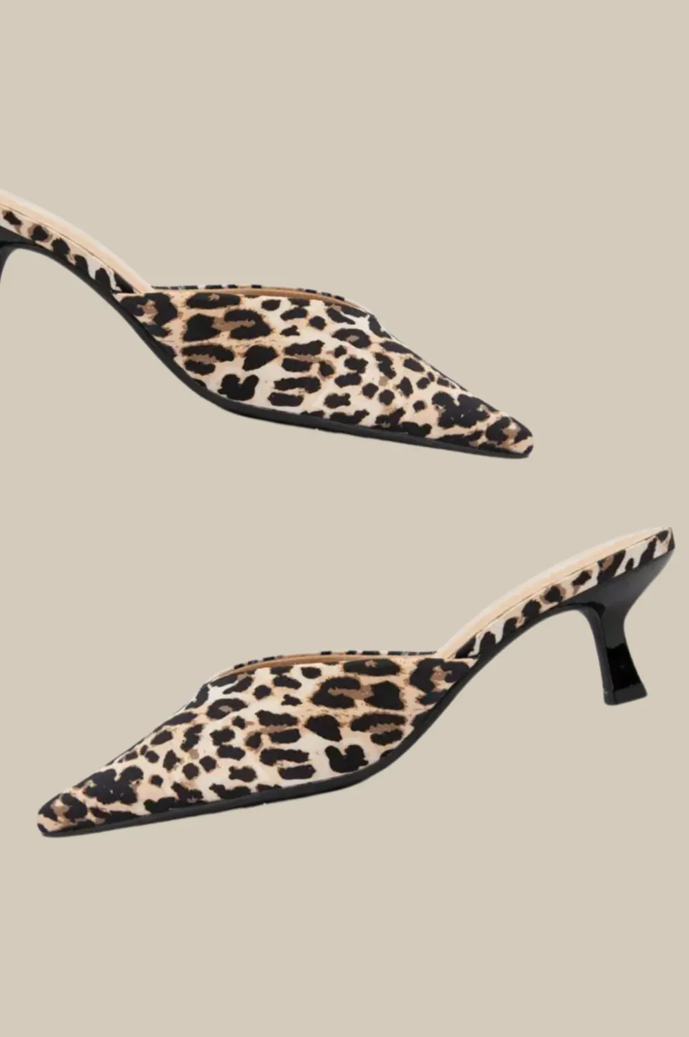 V Cut Pointed Toe Pumps