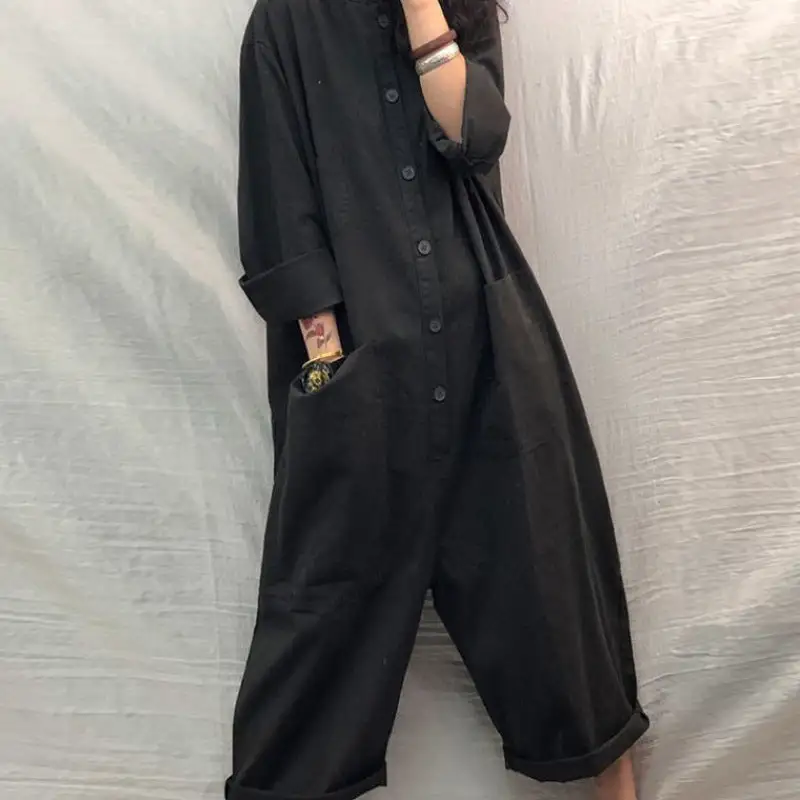 Relaxed Comfort Loose-Fit Jumpsuit