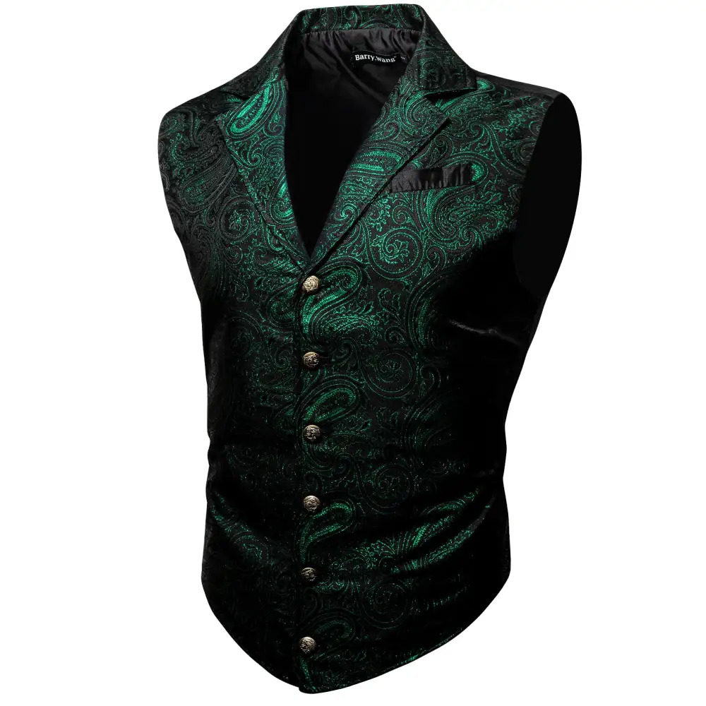 Refined Paisley Dress Vest