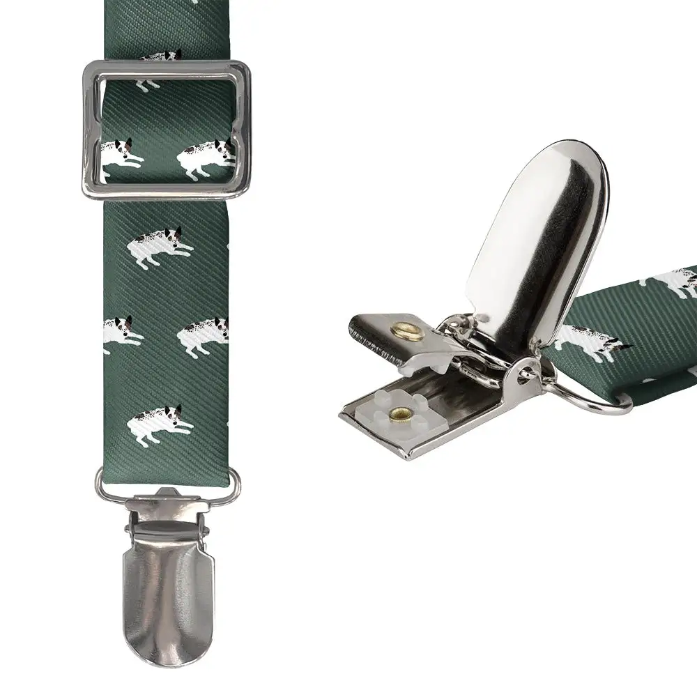 Cattle Dog Theme Suspenders
