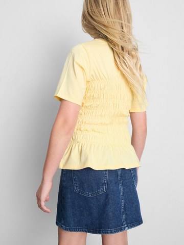 7-15yrs | Shirred Peplum T-Shirt detail 1