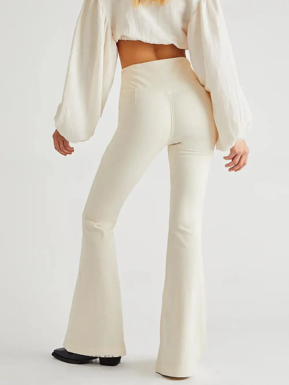 Balanced Flare Leg Denim Jeans