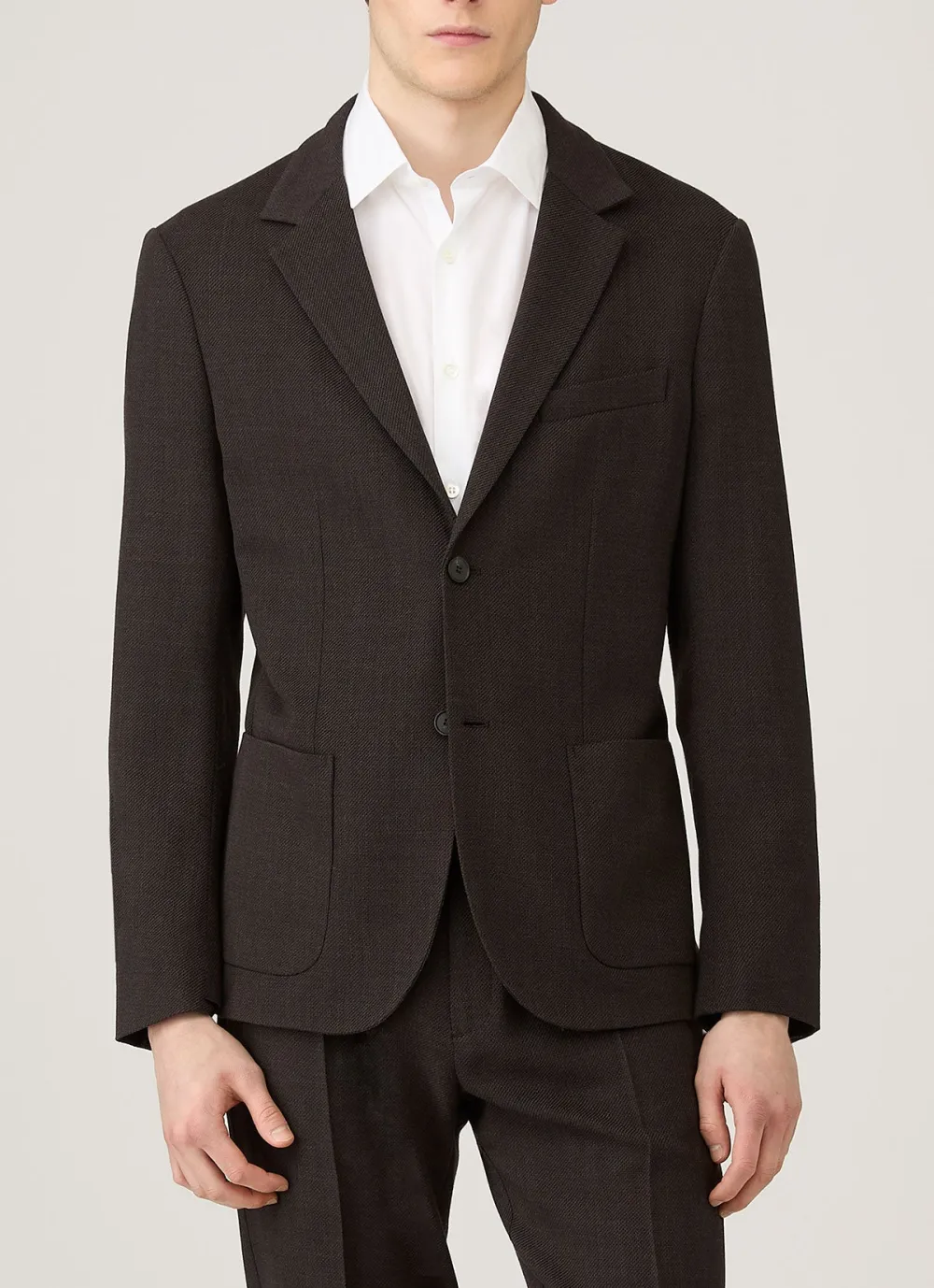 Easy Structure Wool Blazer