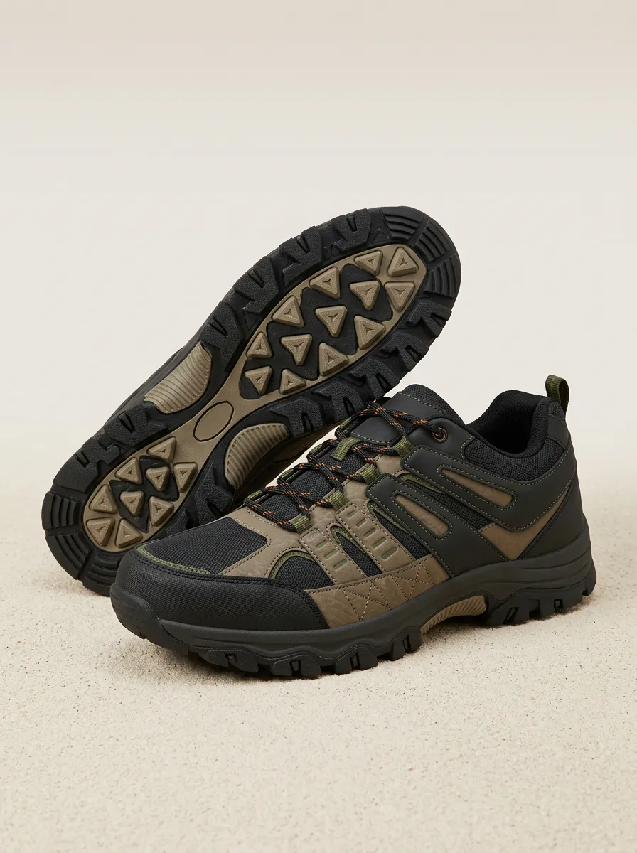 Men's Everyday Outdoor Hiking Tactical Non-Slip Print Shoes