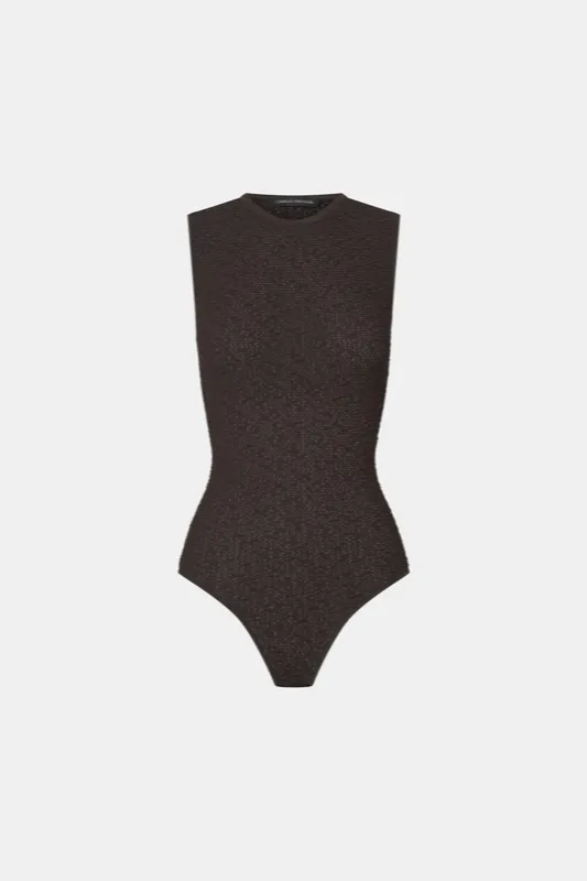 Espresso Knit Bodysuit