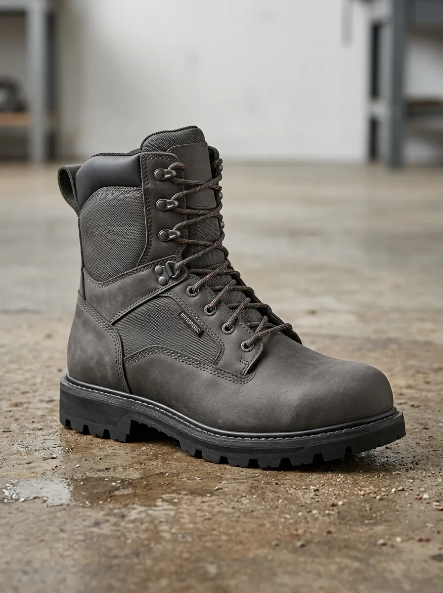 Performance-Look Tactical Men's Waterproof Work Boots