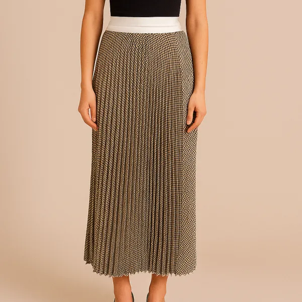 Check Pattern Everyday Skirt