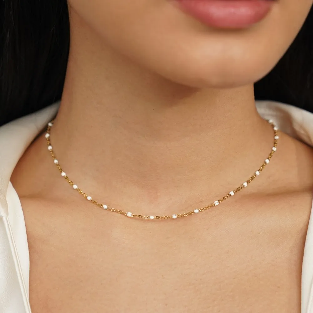 Adjustable Beaded Necklace