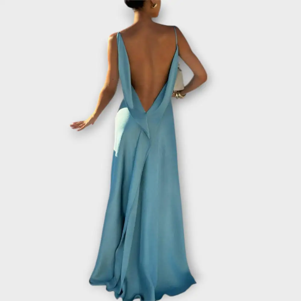 Satin Maxi dress