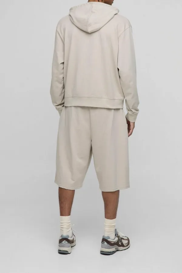Embroidered Welt Pocked Hoodie Fall And Winter Daily