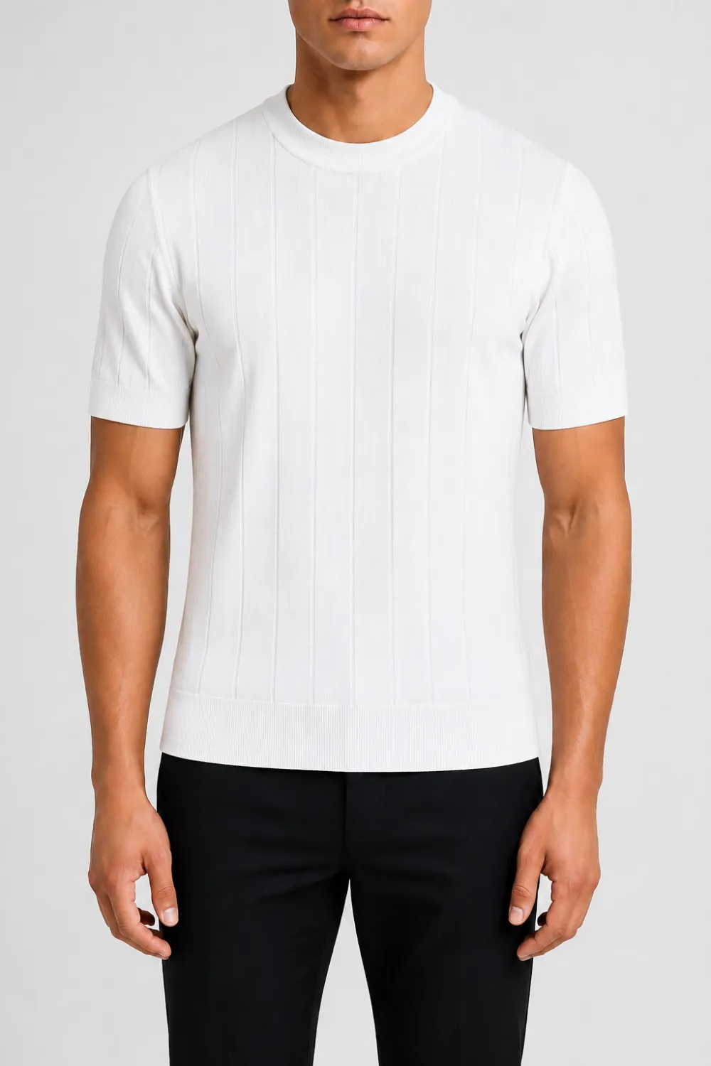 Classic Round Neck Crew Neck T-Shirt