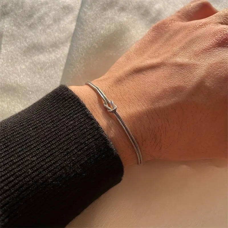 Stainless Steel Minimalist Men's Bracelet