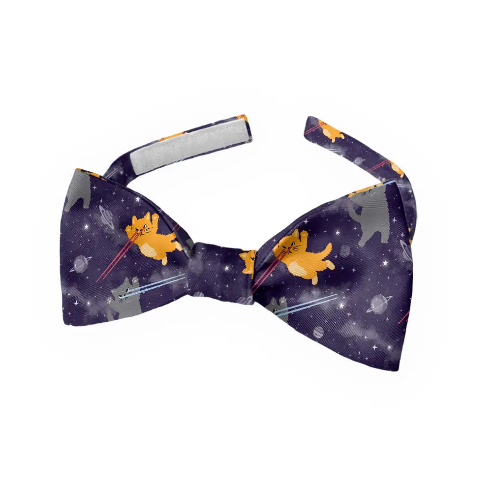 Laser Cats Theme Bow Tie