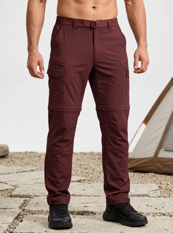 Men's Ridge Rugged Waterproof Zip-Off Tactical Cargo Pants