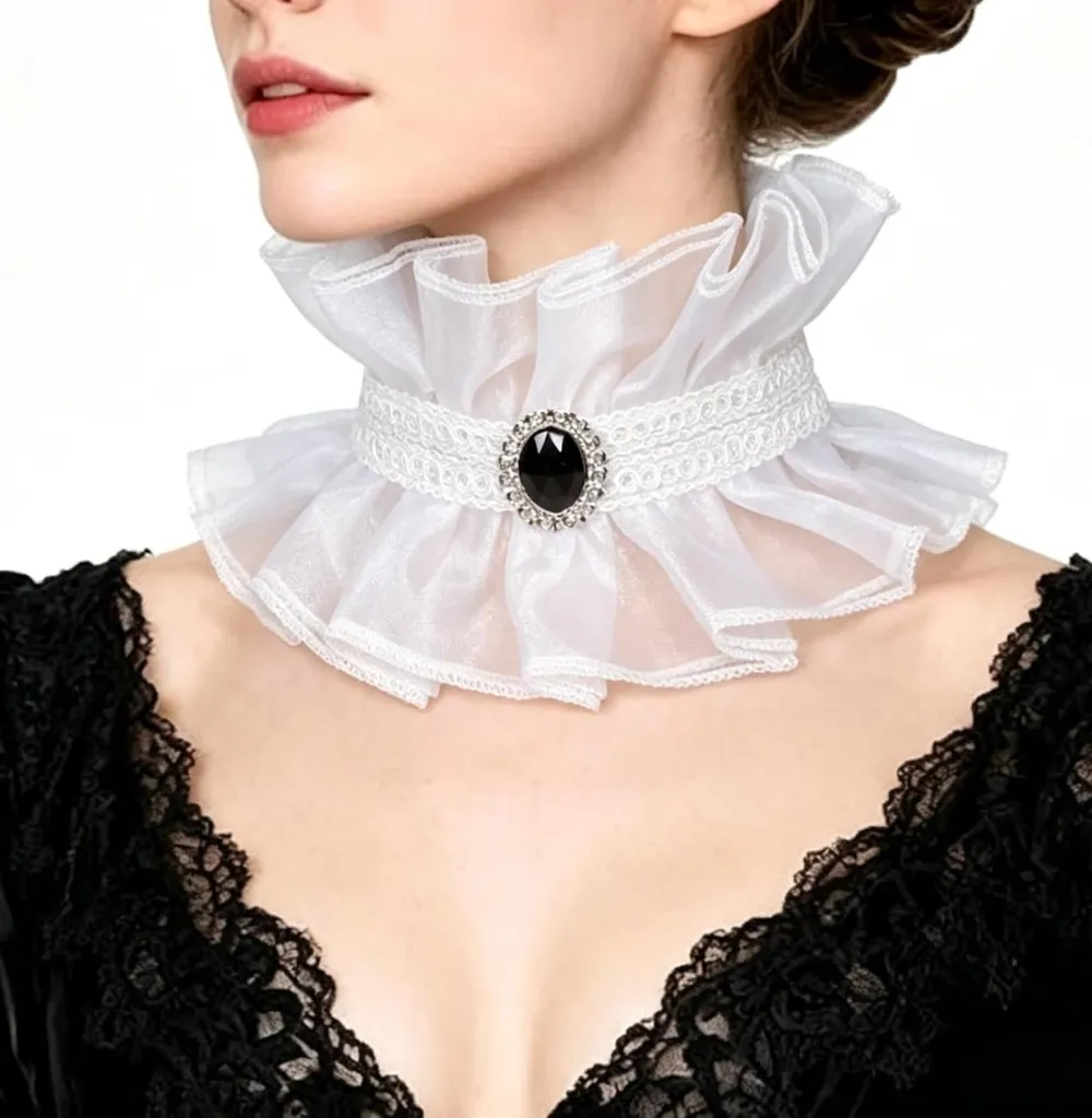 Casual Ruffled Choker
