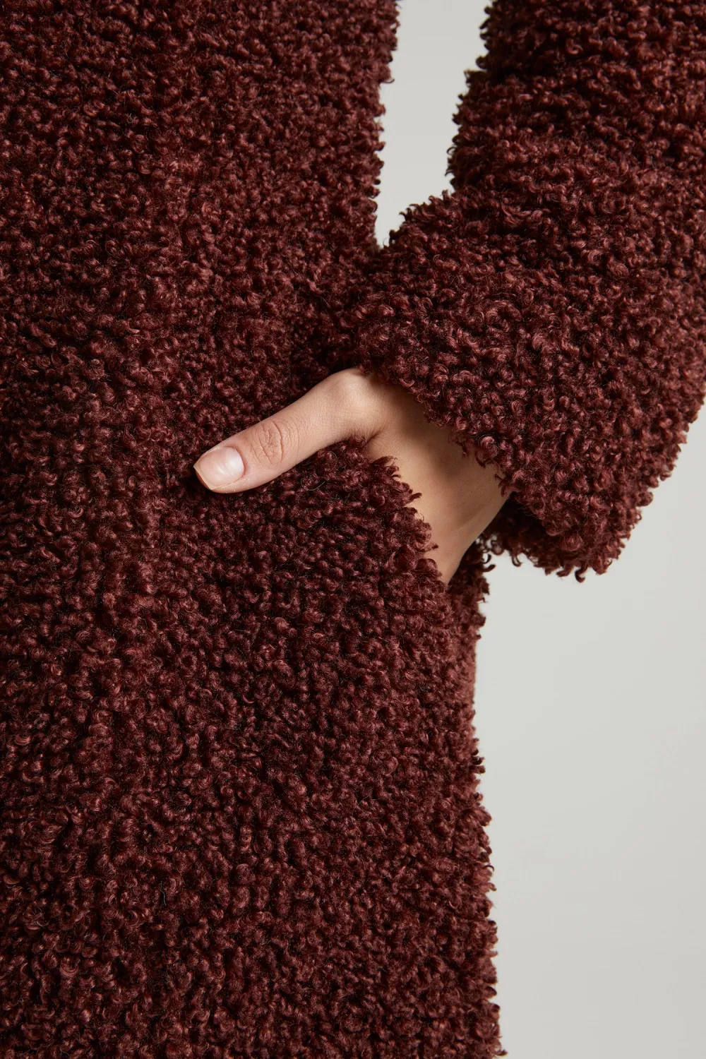 Soft And Wide Casual Long Warm Coat