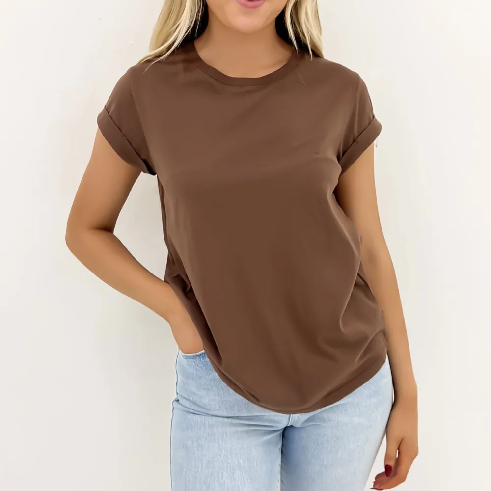 Short Sleeve Weekend Layer Casual Tee