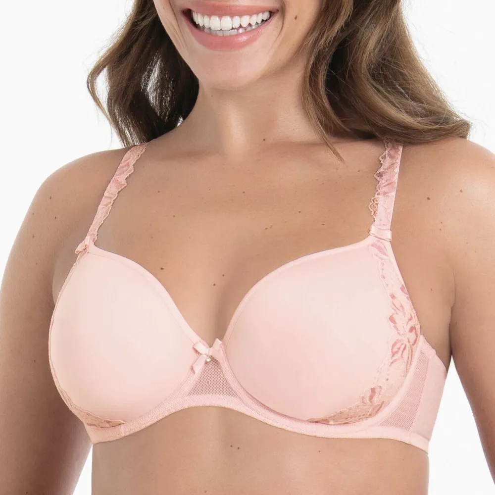 Women's Spacer Molded Padded Fuller Bust Breathable Bra