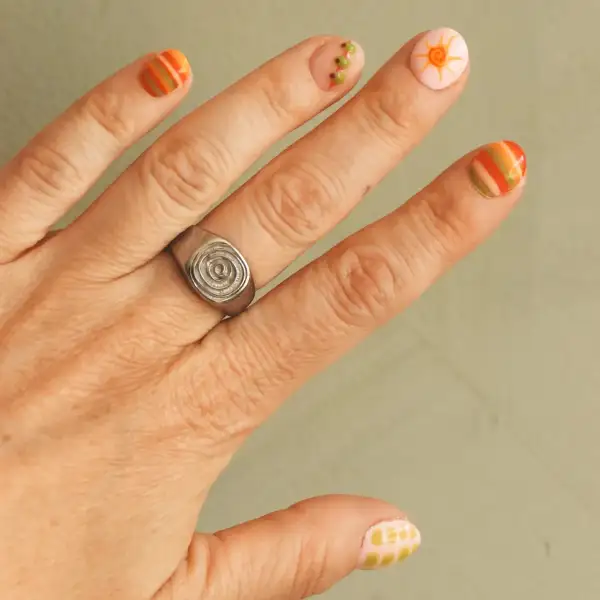 Spiral Signet Ring