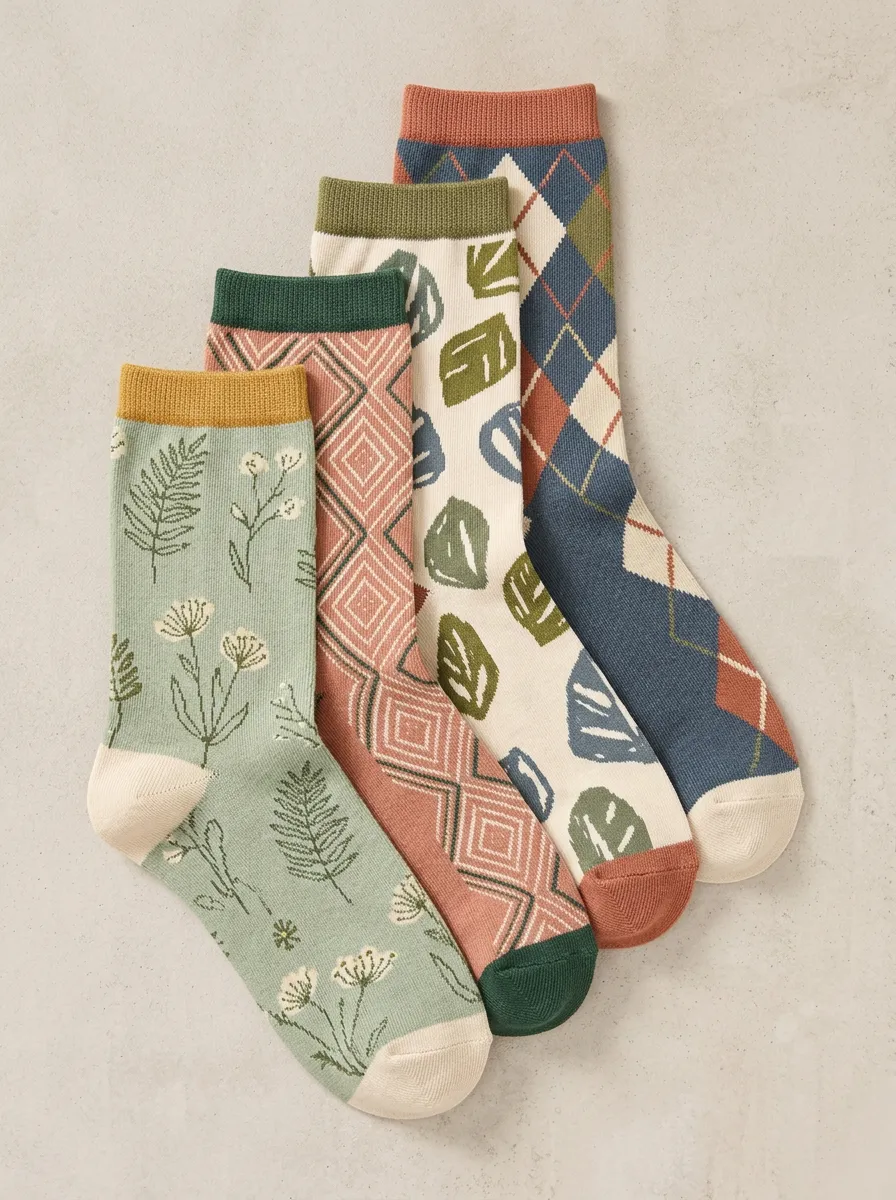 Women's Adventure Four Pair Socks