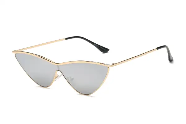 Metal Cat-Eye Sunglasses
