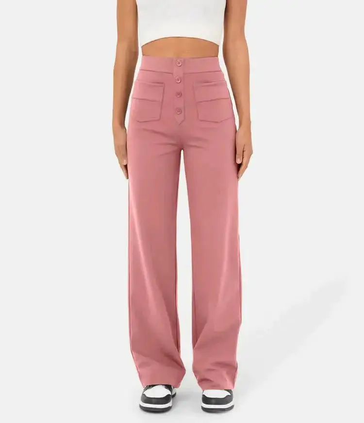 High Waist Everyday Casual Pants