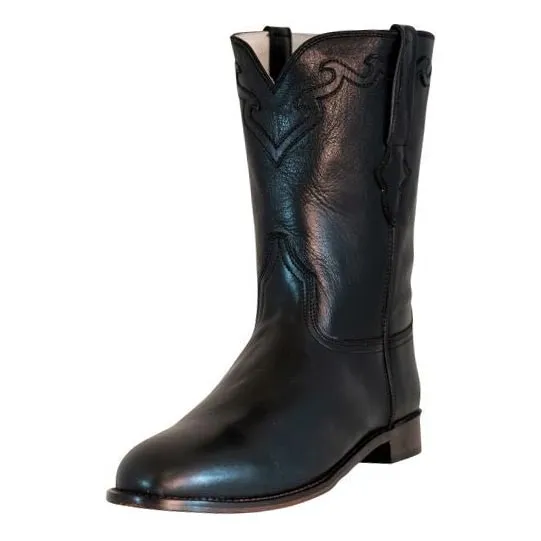 Relaxed Layered Shaft Men's Denim Boots