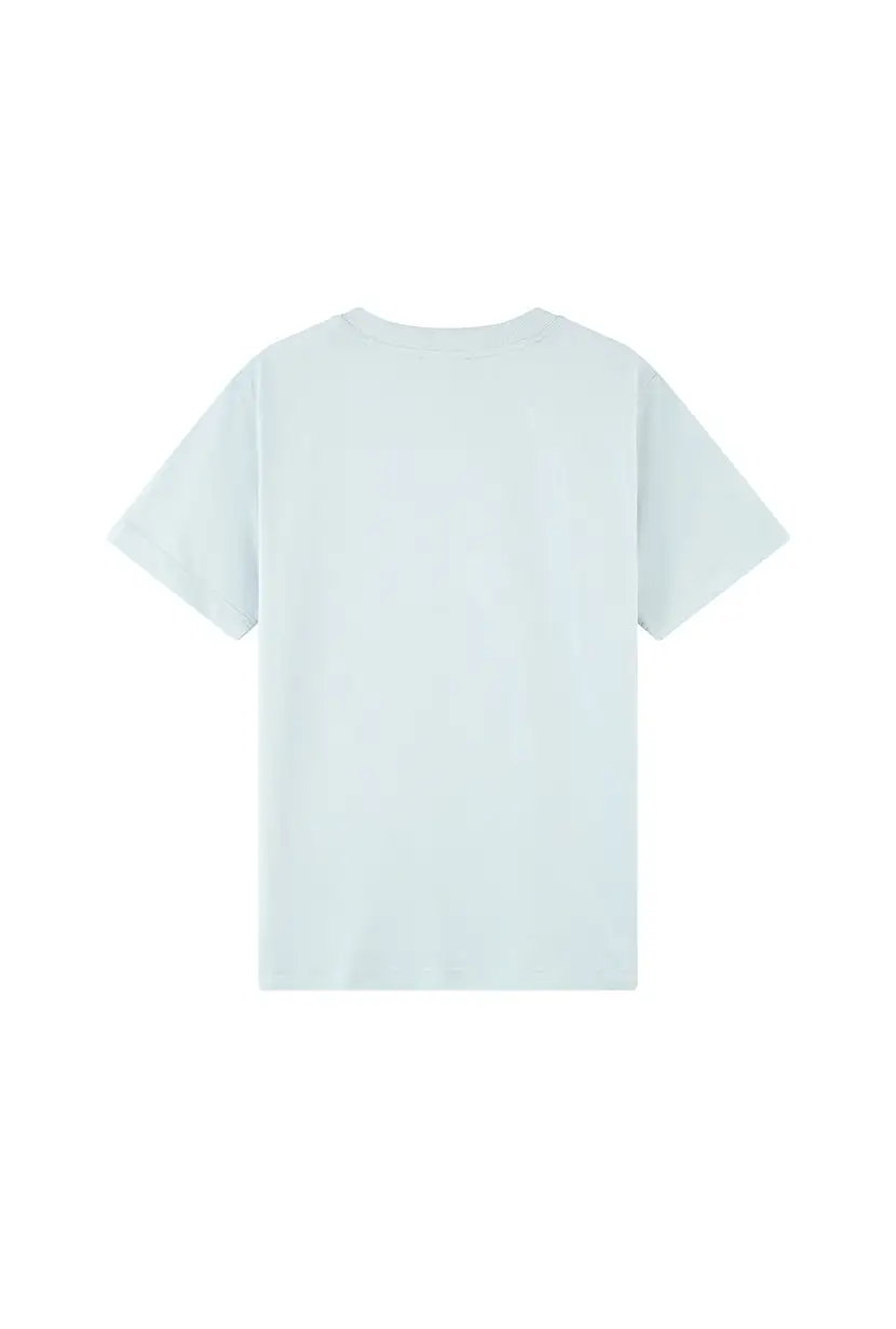Cotton T-shirt - Ice Blue