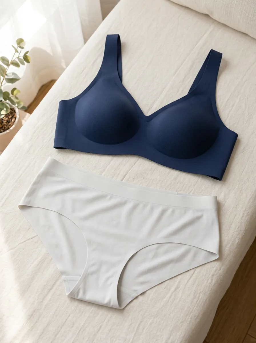 Women's Seamless Comfort And Light Lingerie Set