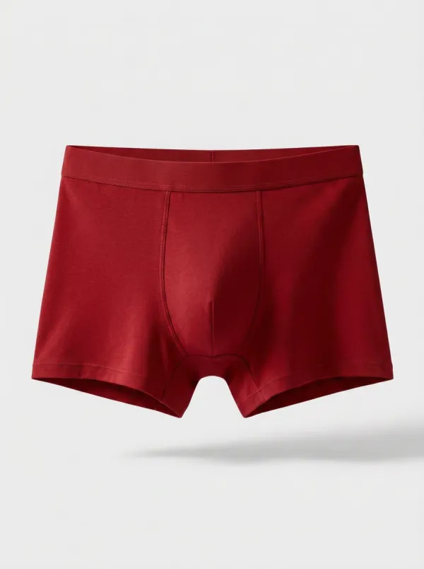 Men's Solid Blue Minimalist Boxer Briefs