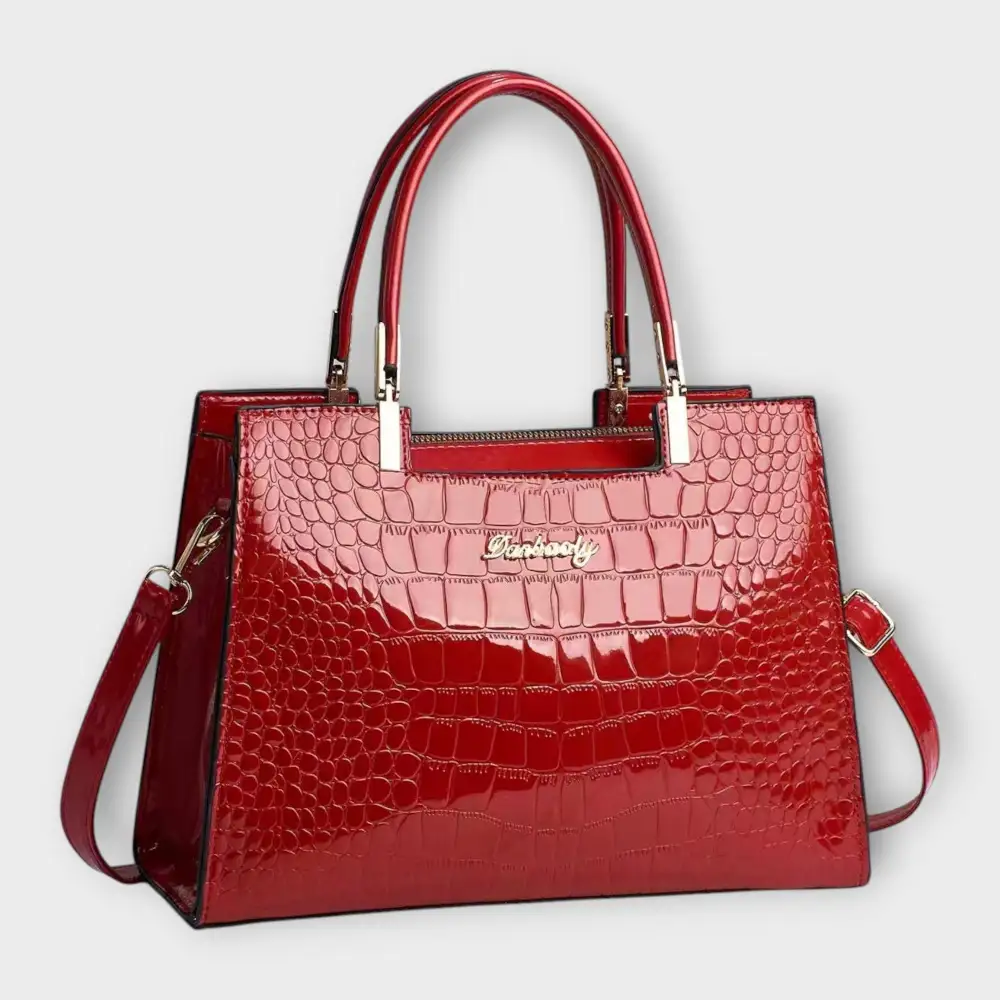 Structured Woven Handbag