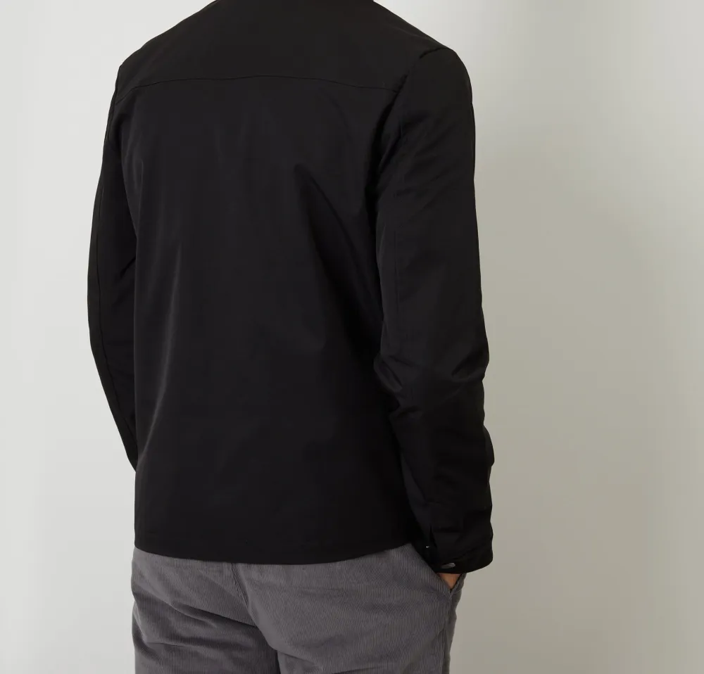 Men's Black Lightweight Zip Jacket