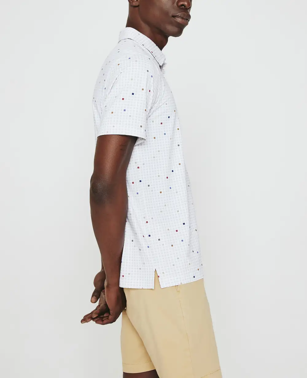 Men's Classic Fit Performance Knit Polo Shirt