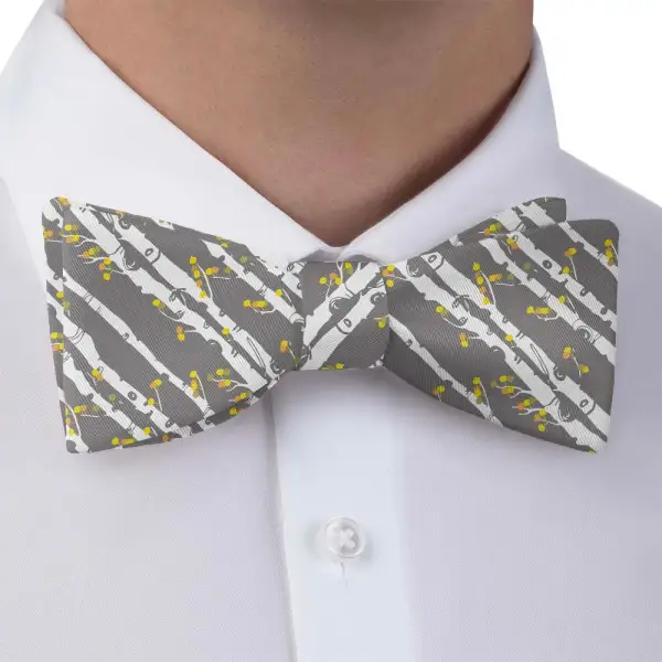 Aspen Grove Pattern Bow Tie