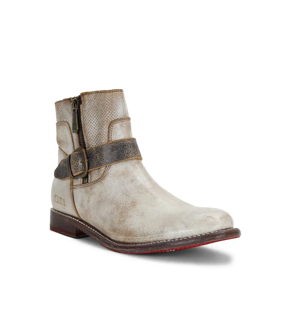 Buckled Perforated Everyday Boots
