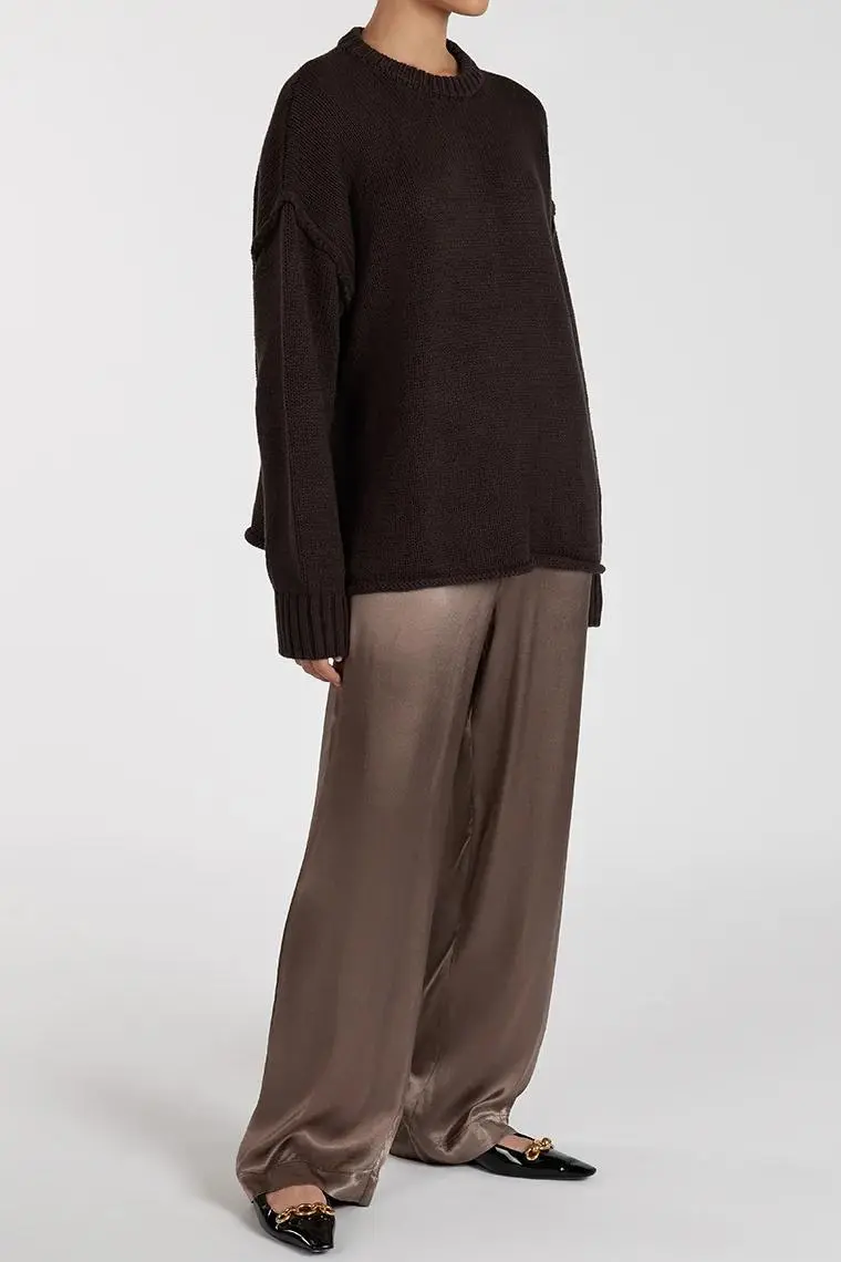 LATTE SATIN PANT