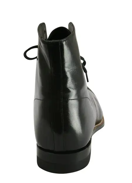 Kids' Sleek Lace Up Round Toe Everyday Boots