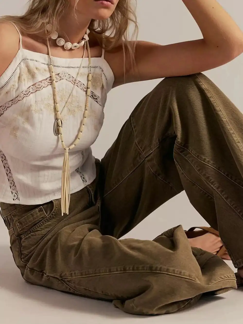 Modern Washed Wide Leg Jeans