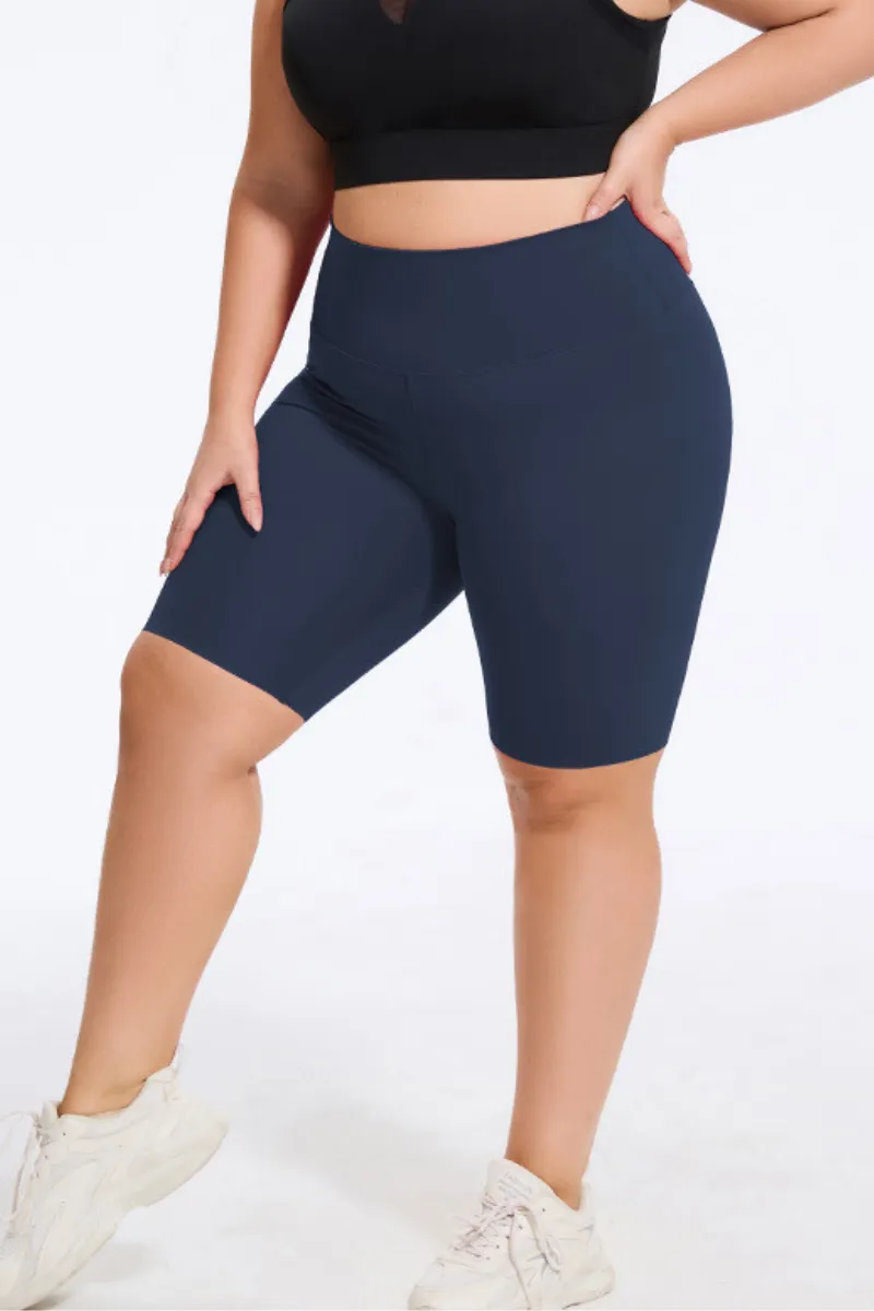 High-Waist Flared Sculpting Running Capri Leggings