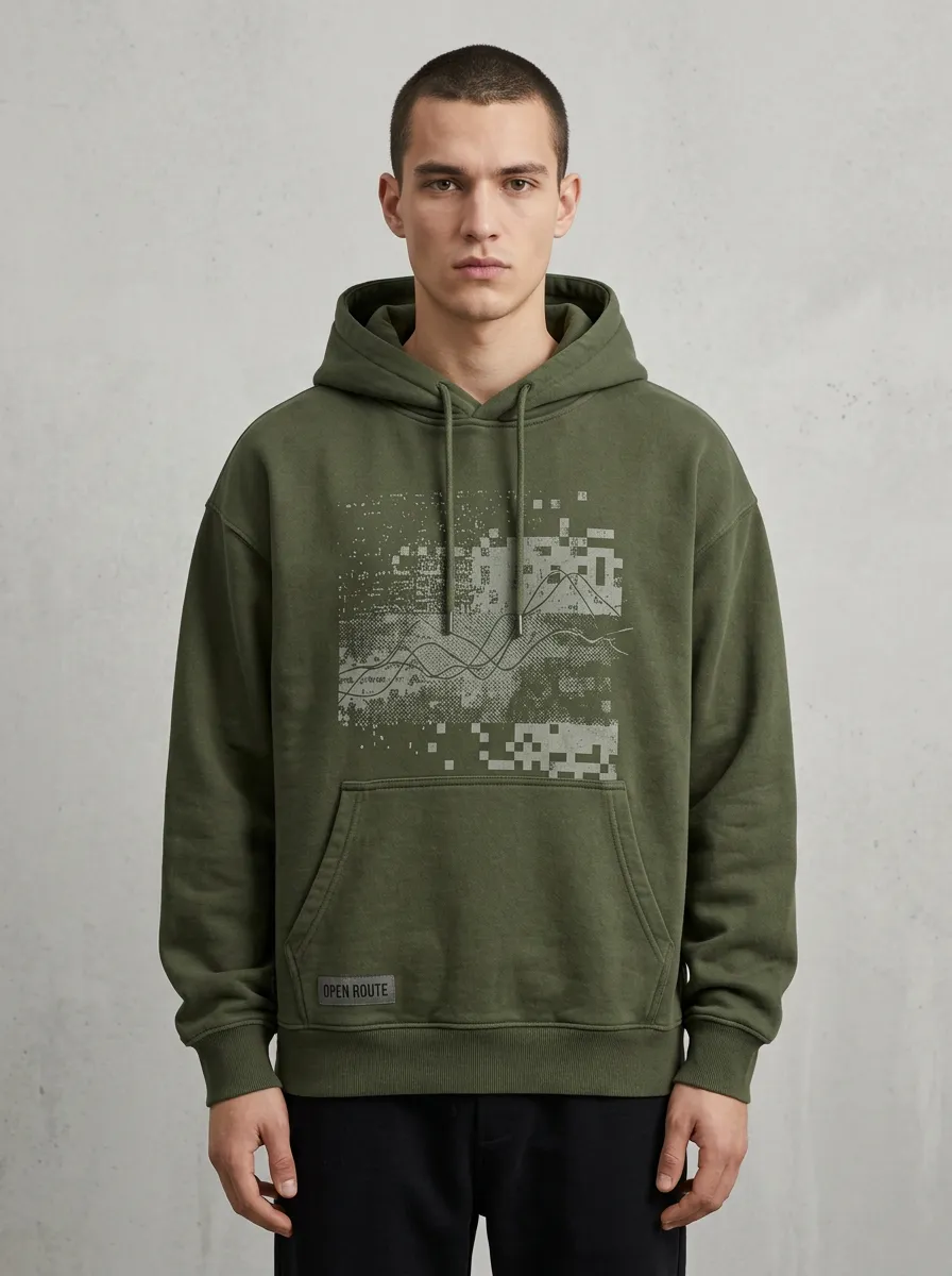 Mountain Men's Graphic Hoodie