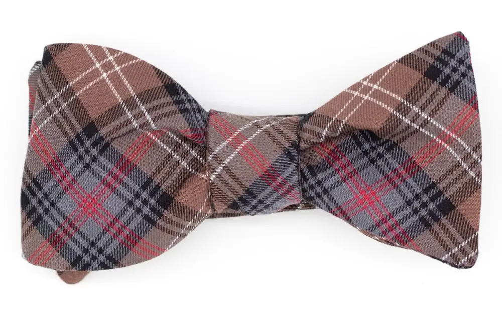 Contemporary Event Plaid Bow Tie