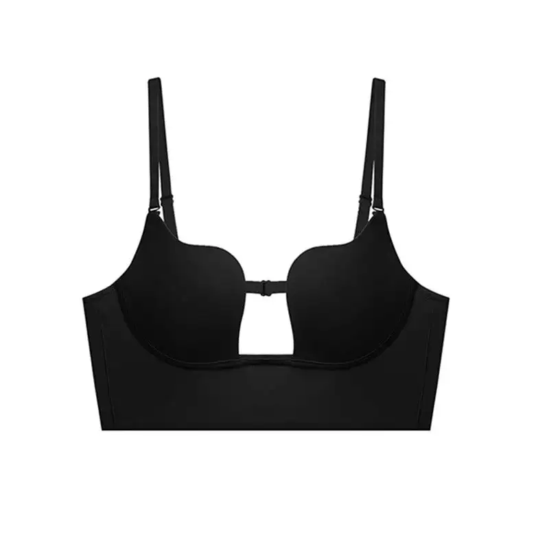 Push-Up Bra with Low-Back Closure