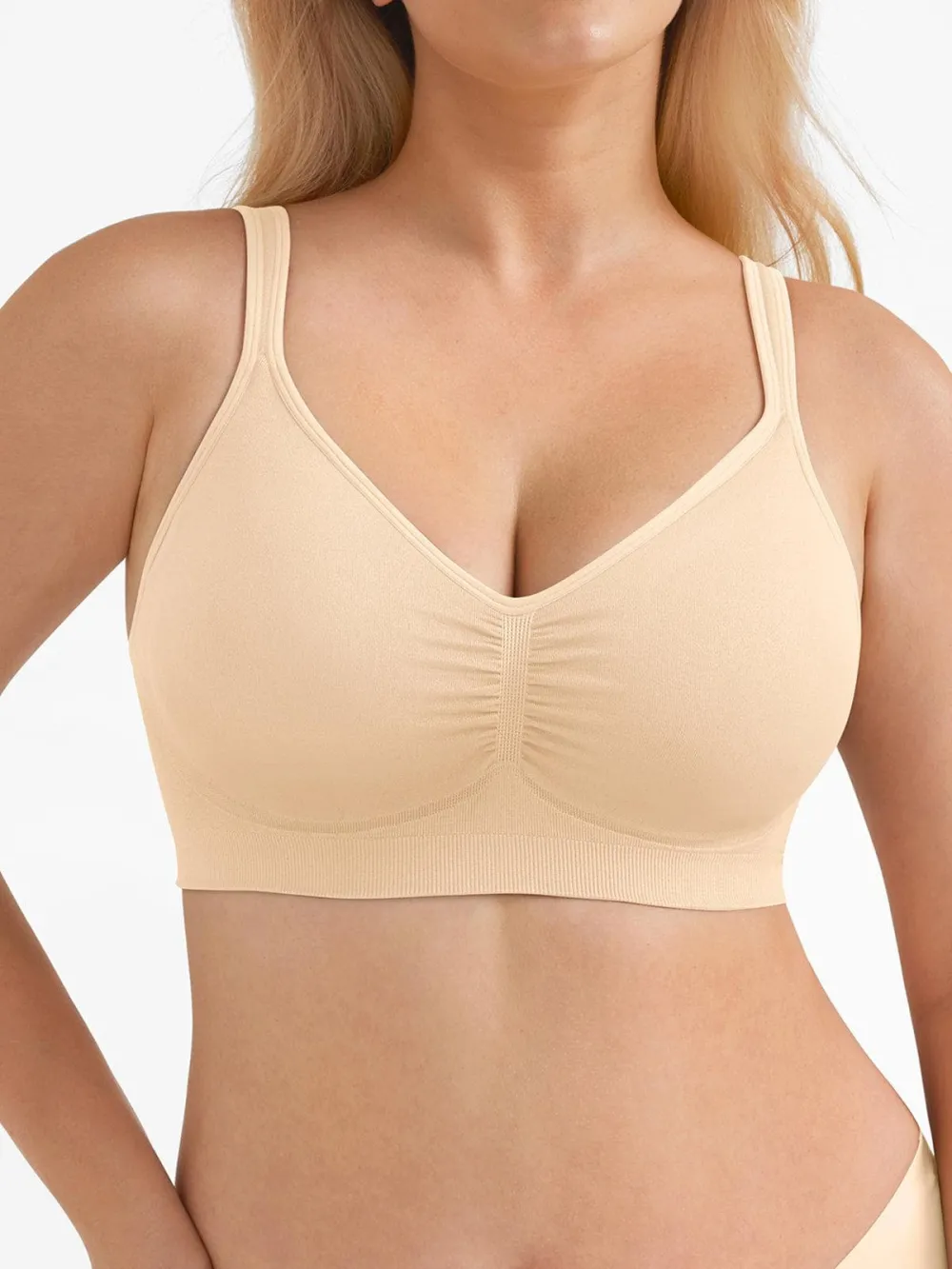 Clean Line Seamless Wireless Comfort Wide Bra