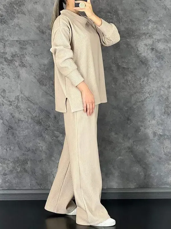 Women's Casual High Collar Suit