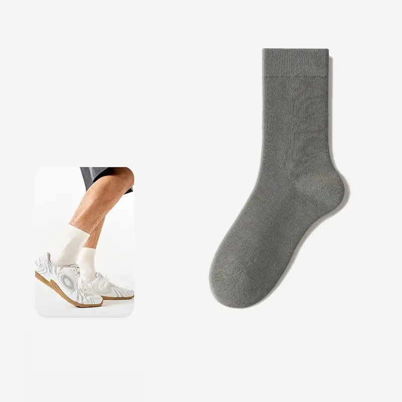 Pure Cotton Comfort Crew Socks